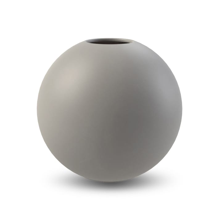 Ball βάζο γκρι - 20 cm - Cooee Design