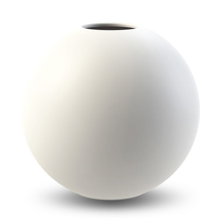 Ball βάζο λευκό - 30 cm - Cooee Design