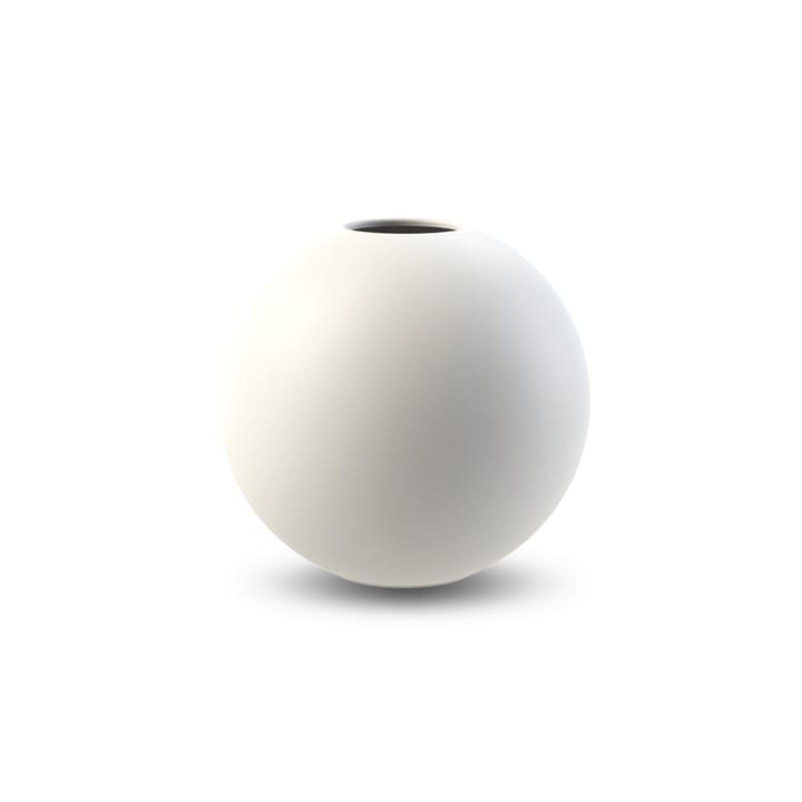 Ball βάζο λευκό - 8 cm - Cooee Design