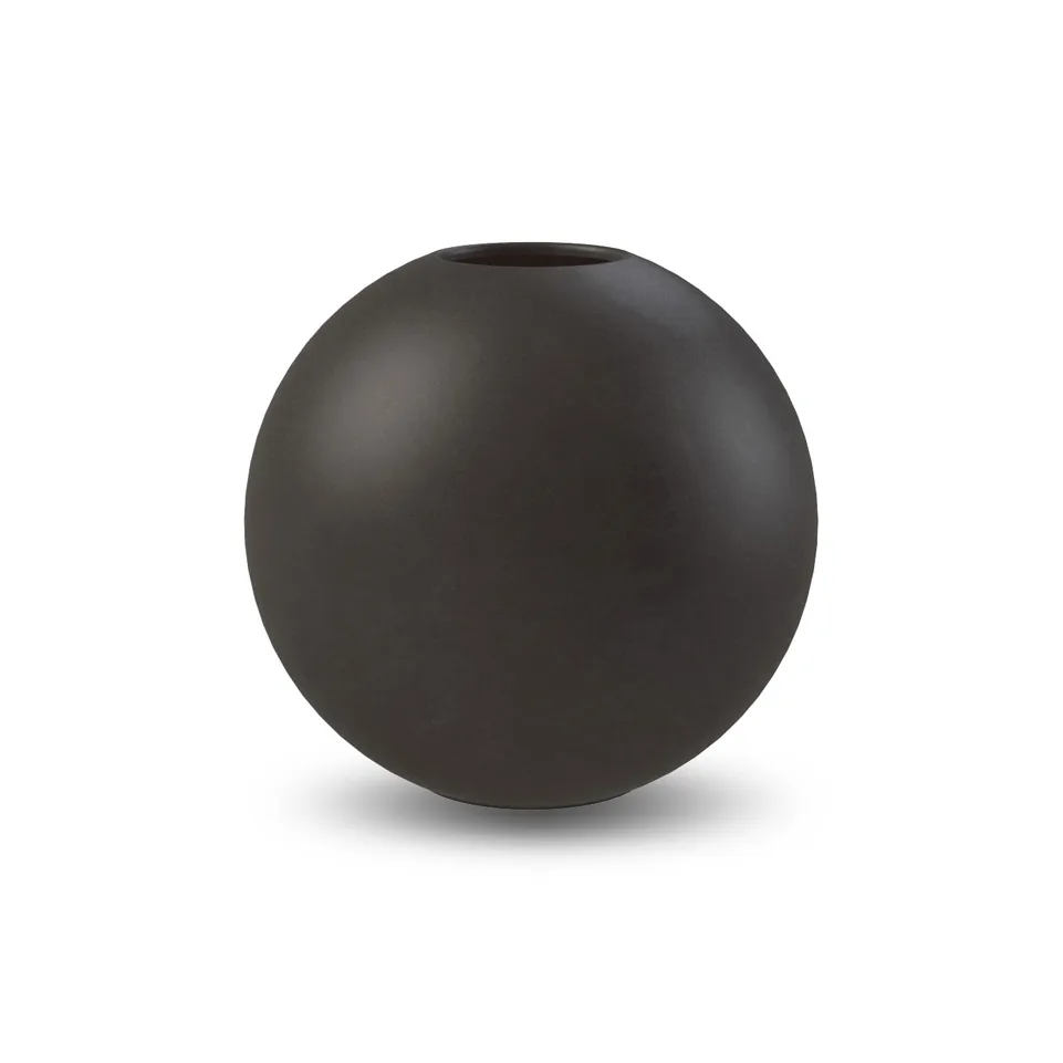 Ball βάζο black, 10 cm Cooee Design