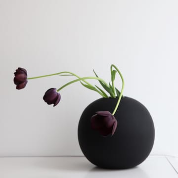 Ball βάζο black - 20 cm - Cooee Design