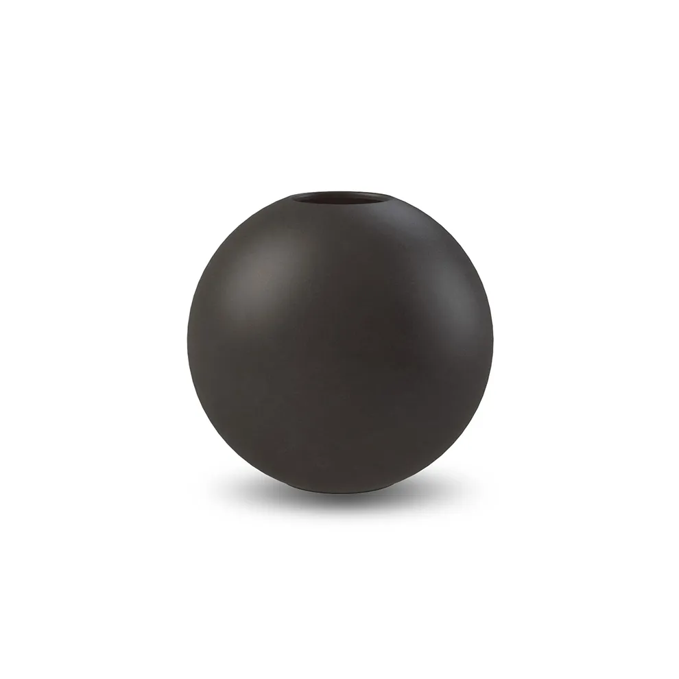 Ball βάζο black, 8 cm Cooee Design