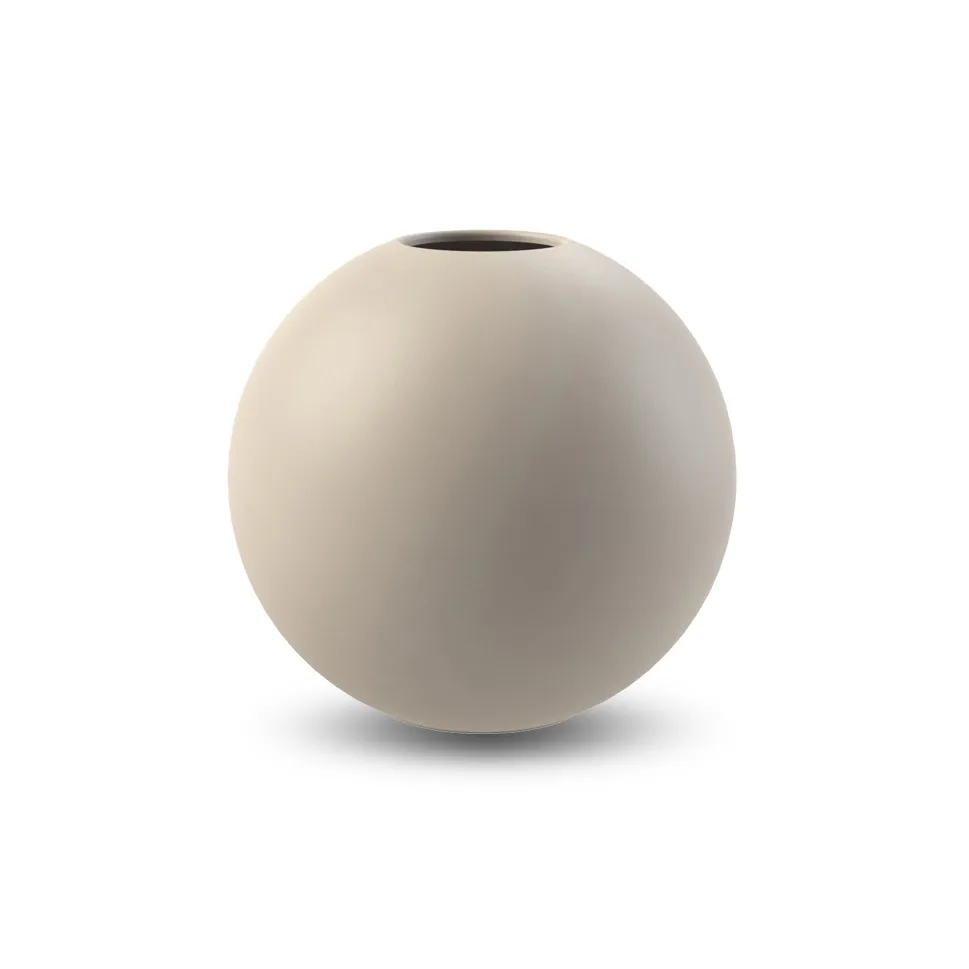 Ball βάζο sand, 10 cm Cooee Design