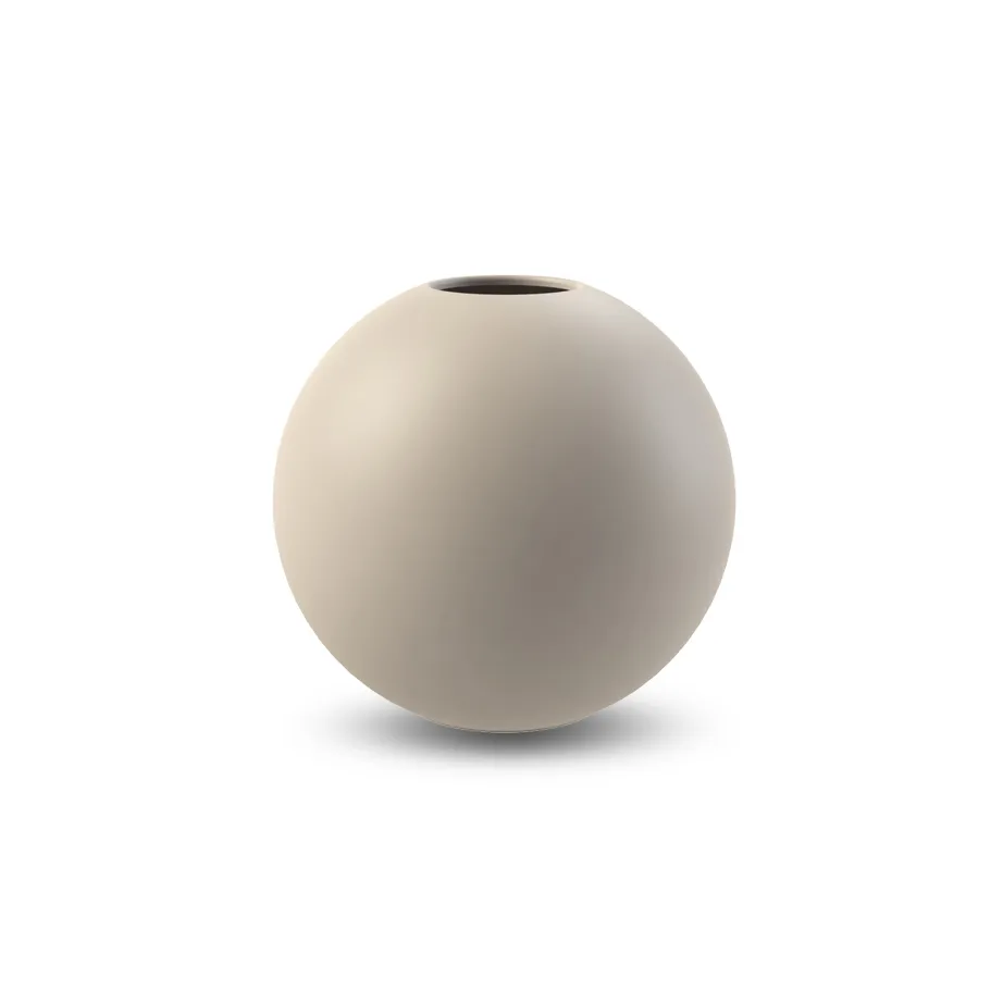 Ball βάζο sand, 8 cm Cooee Design