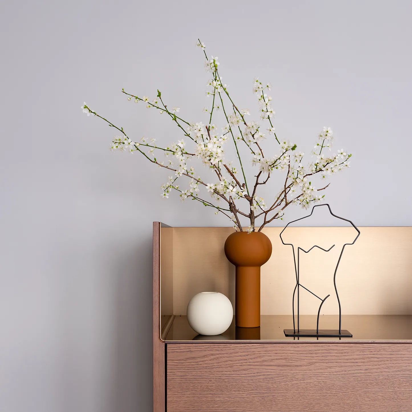 Boaz γλυπτό, μαύρο Cooee Design