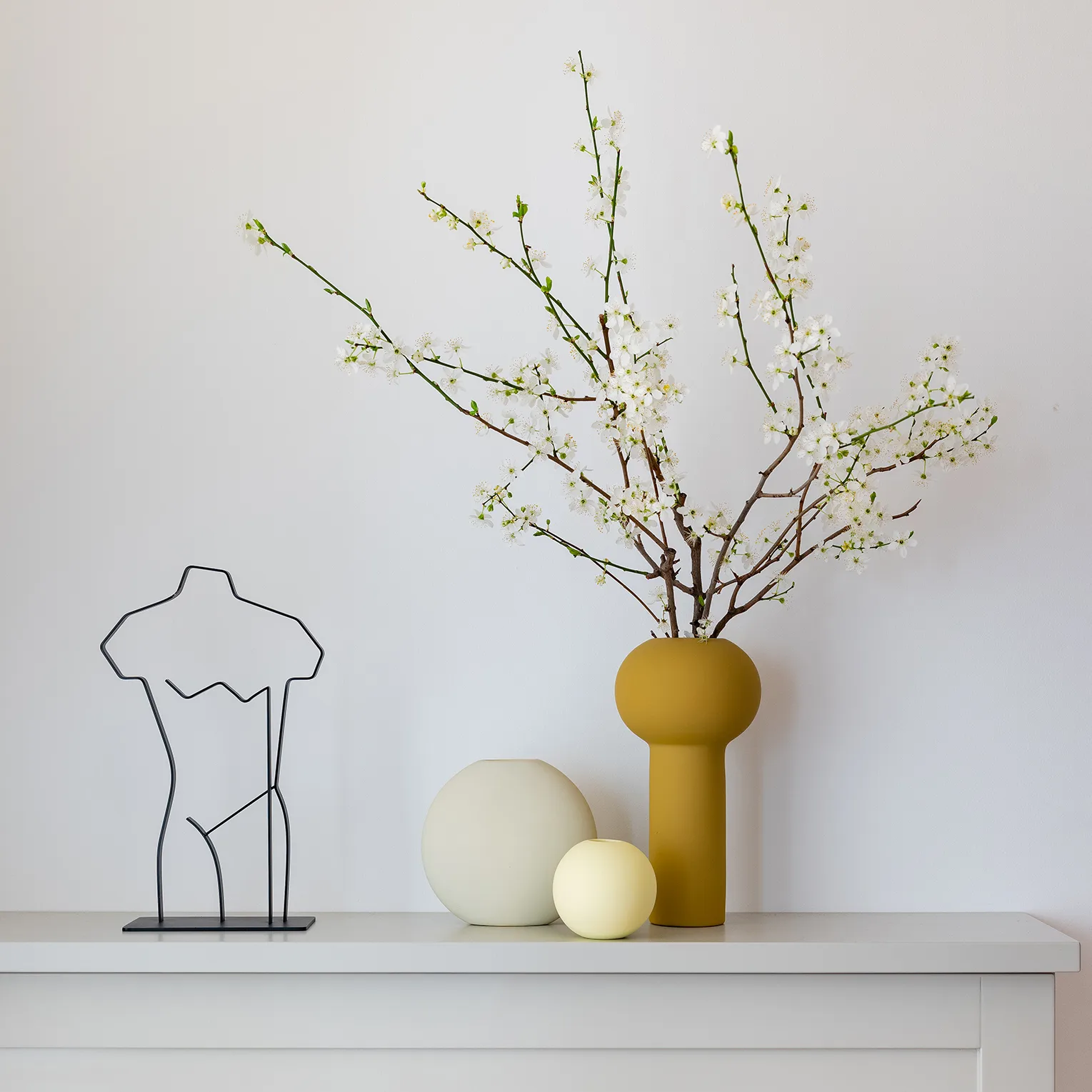 Boaz γλυπτό, μαύρο Cooee Design