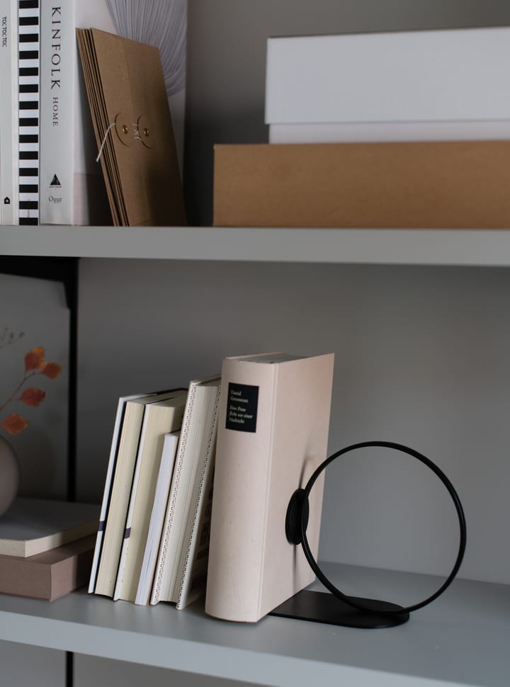 Book Ring βιβλιοστάτης 10 εκ., μαύρο Cooee Design