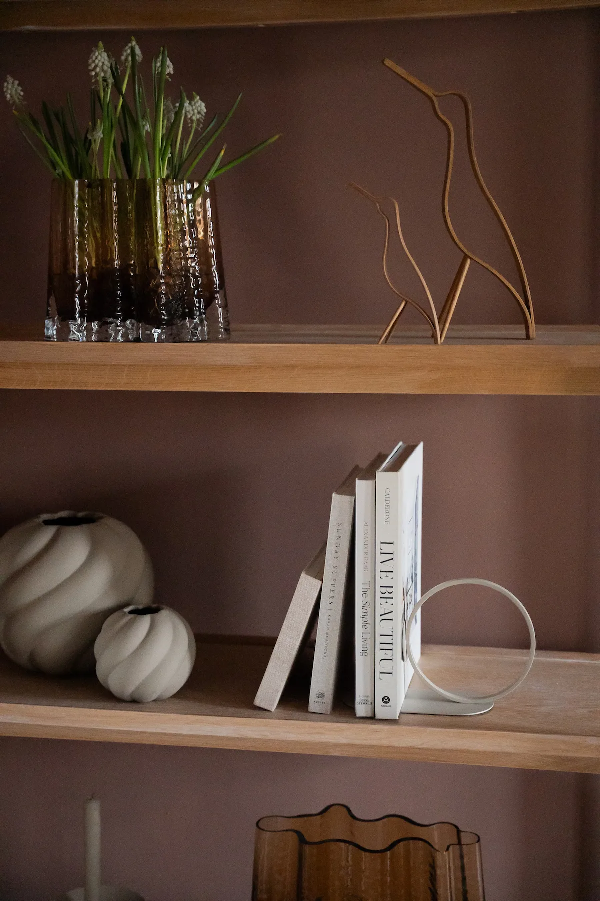 Book Ring βιβλιοστάτης 15 εκ., Sand Cooee Design