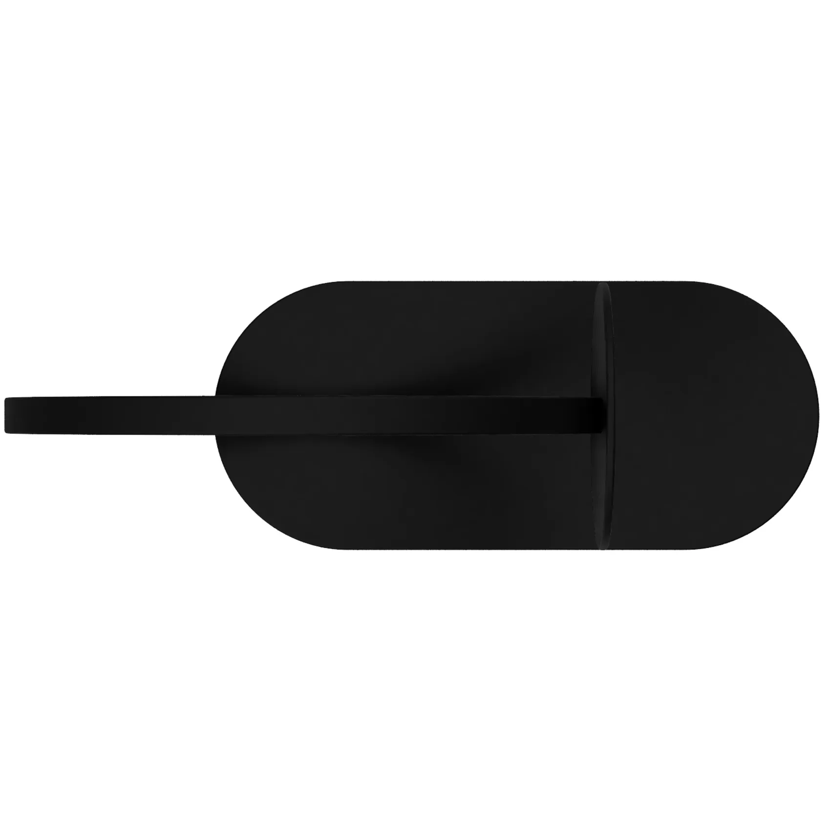 Book Ring βιβλιοστάτης 15 εκ., μαύρο Cooee Design