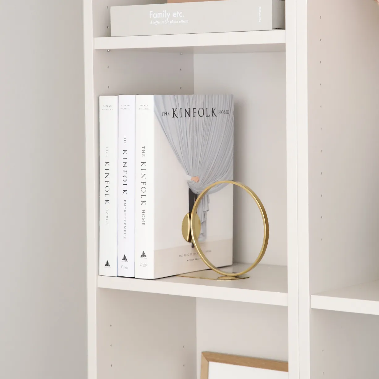 Book Ring βιβλιοστάτης 15 εκ., ορείχαλκος Cooee Design
