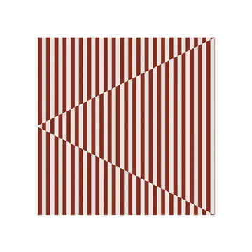 Broken Lines χαρτοπετσέτες 33x33 Συσκευασία 20 τεμαχίων - Μούρο-λευκό - Cooee Design