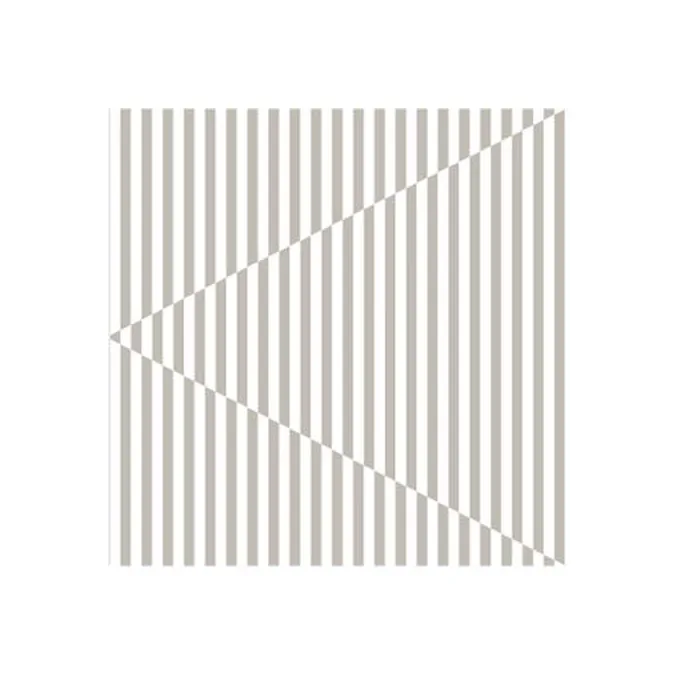 Broken Lines χαρτοπετσέτες 33x33 Συσκευασία 20 τεμαχίων, Άμμος-λευκό Cooee Design