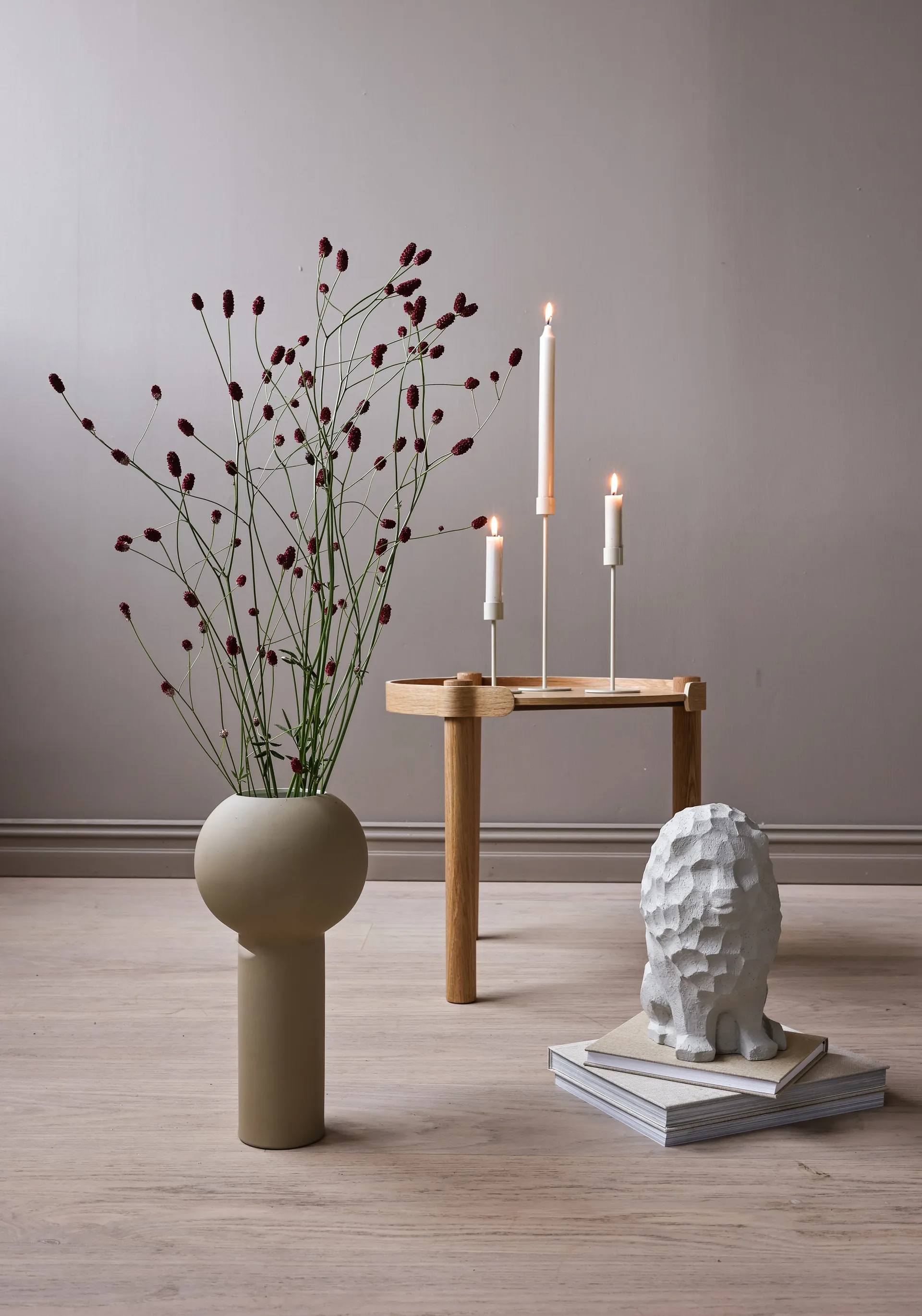 Cooee κηροπήγιο 13 cm, Άμμος Cooee Design