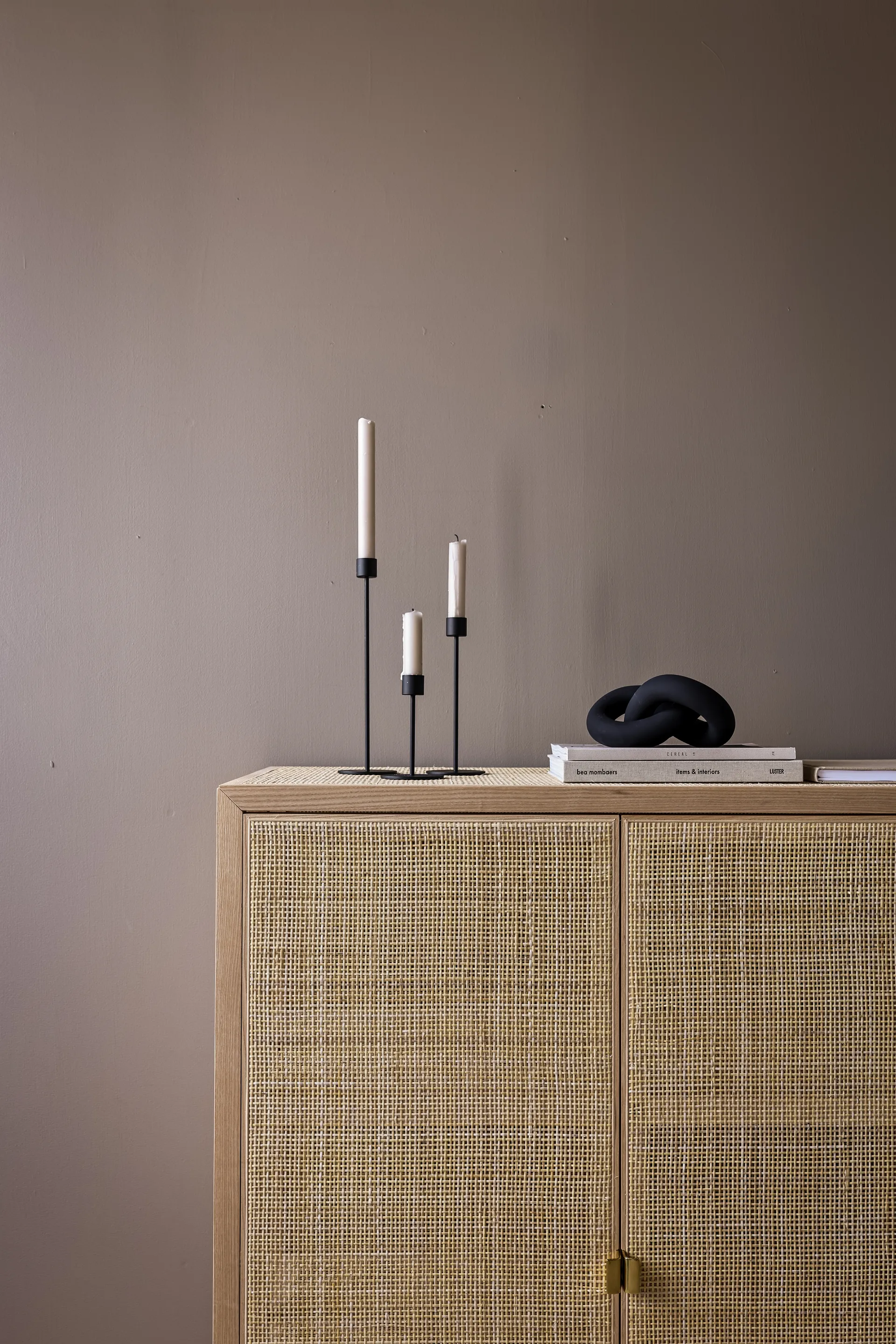 Cooee κηροπήγιο 13 cm, Μαύρο Cooee Design