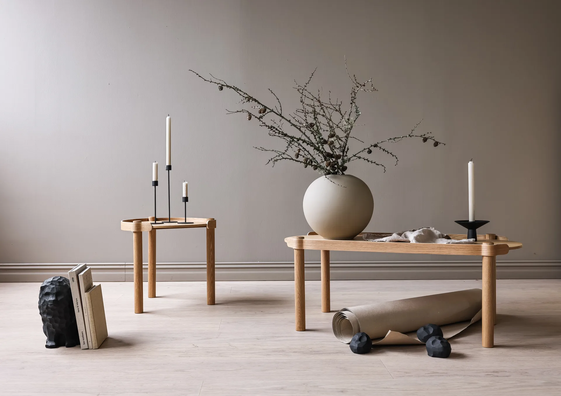 Cooee κηροπήγιο 13 cm, Μαύρο Cooee Design