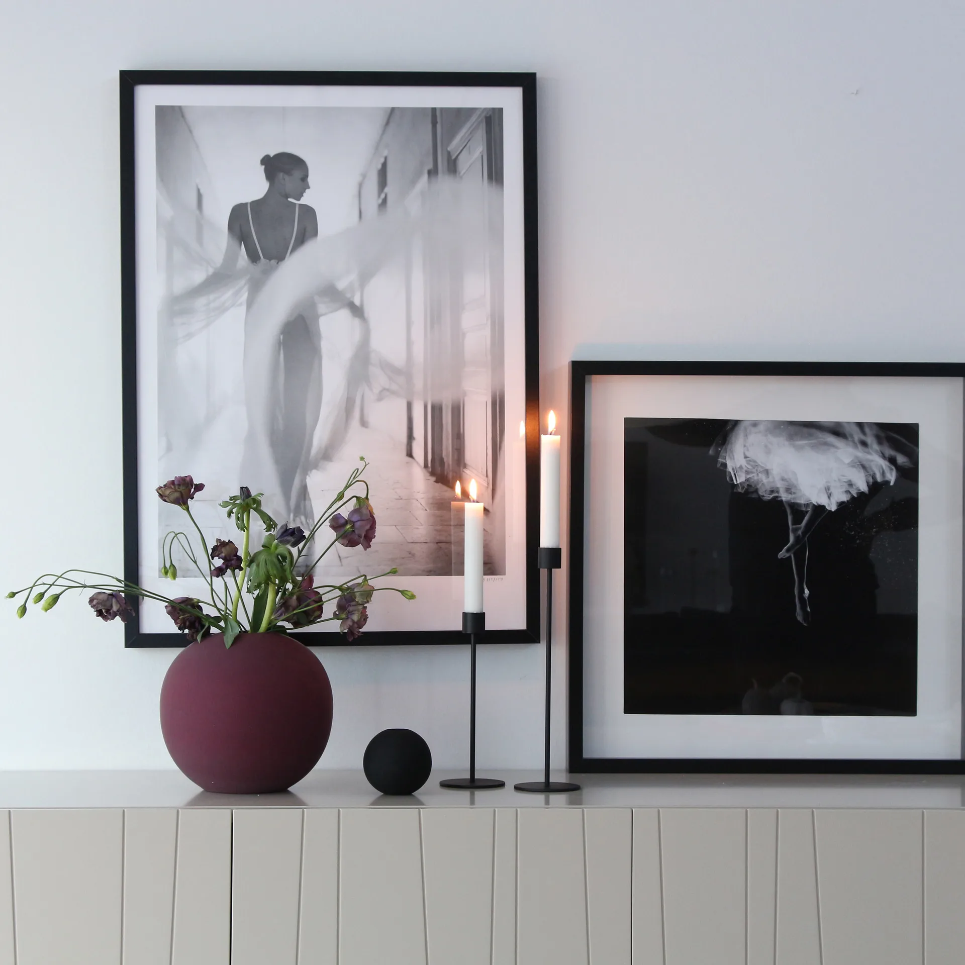 Cooee κηροπήγιο 29 cm, μαύρο Cooee Design