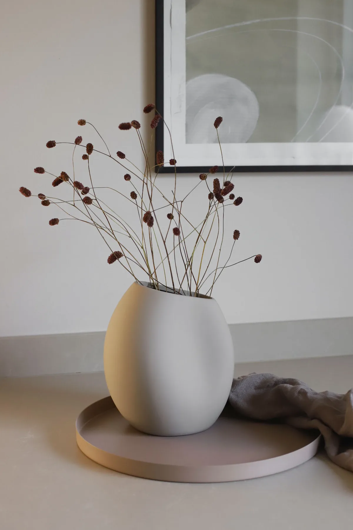 Cooee δίσκος στρογγυλός 30 cm, Taupe Cooee Design