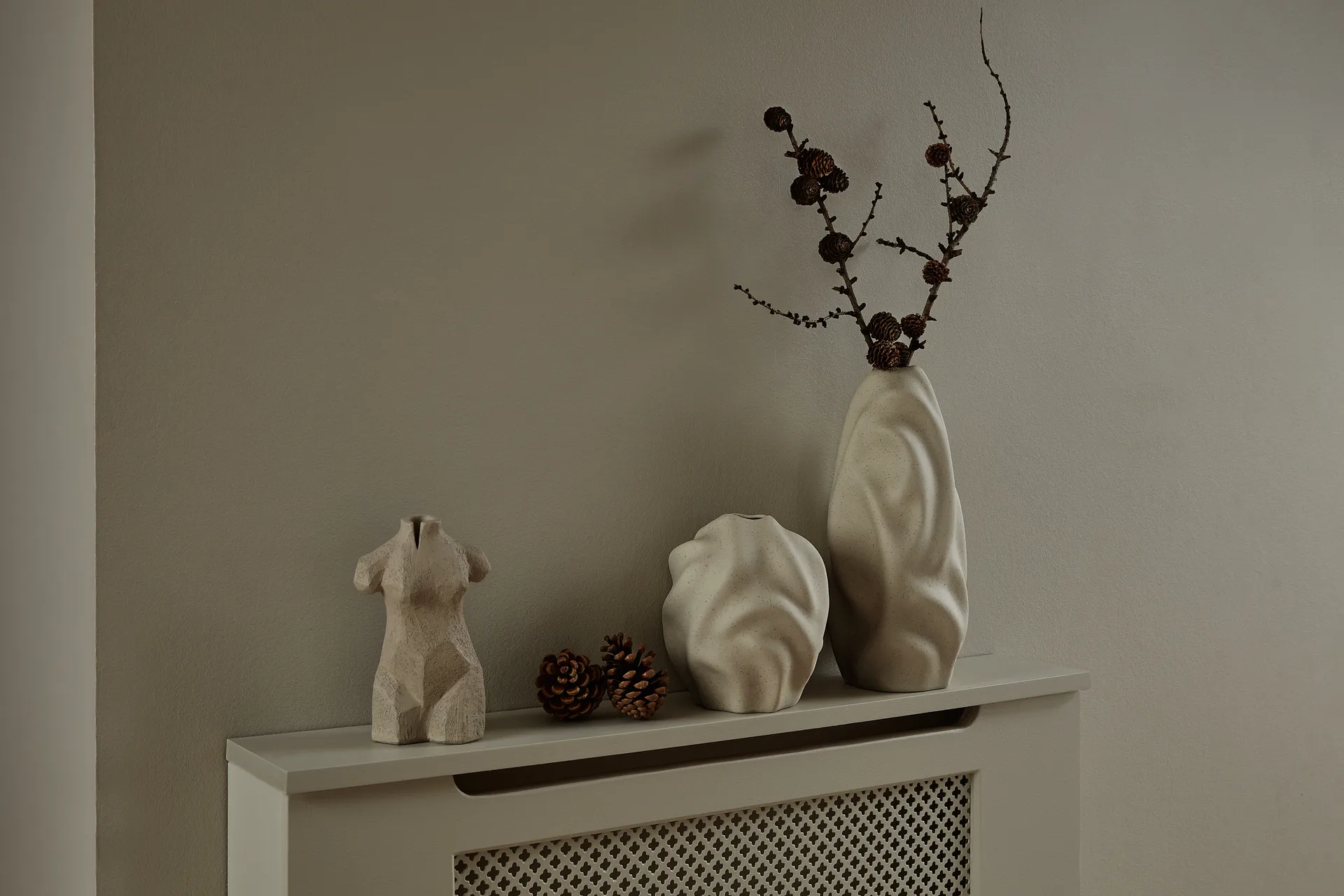 Drift βάζο 17 cm, ασβεστόλιθος Cooee Design