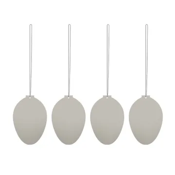 Easter Deco πασχαλινό αυγό διακόσμηση 4-pack - Sand - Cooee Design