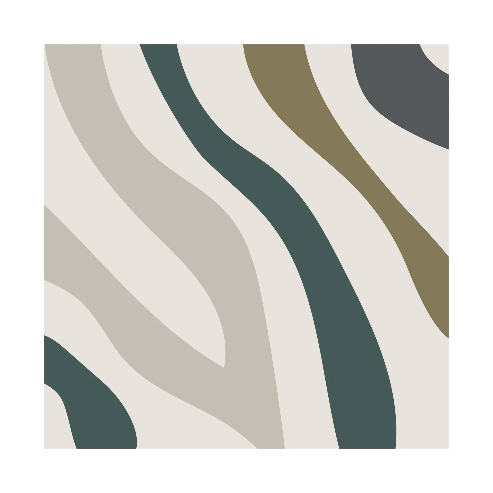 Gotland χαρτοπετσέτες 33x33 cm Συσκευασία 20 τεμαχίων, κυπαρισσί Cooee Design