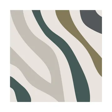 Gotland χαρτοπετσέτες 33x33 cm Συσκευασία 20 τεμαχίων - κυπαρισσί - Cooee Design