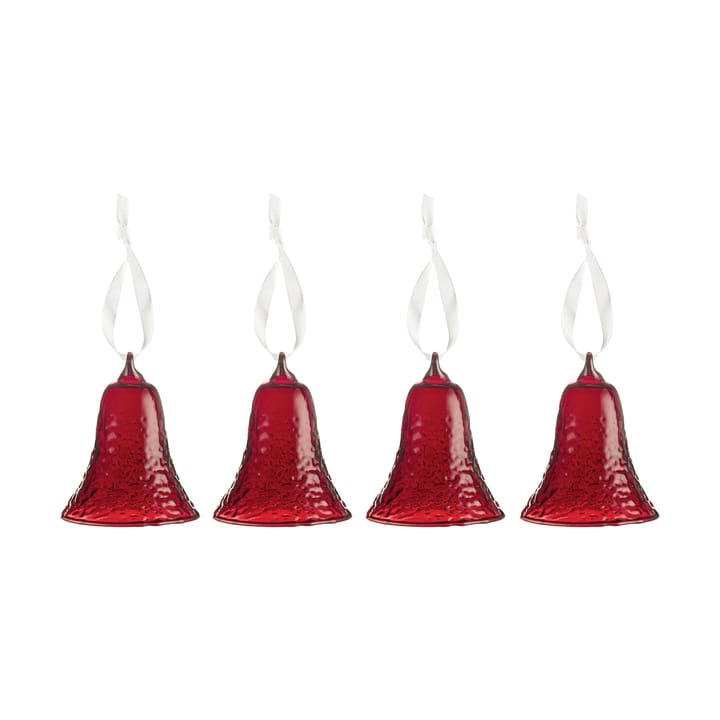 Gry bell ρολόι 8 εκ. - Deep red - Cooee Design