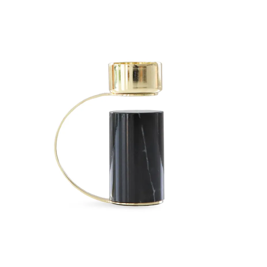 Heavy κηροπήγιο, nero marquina Cooee Design