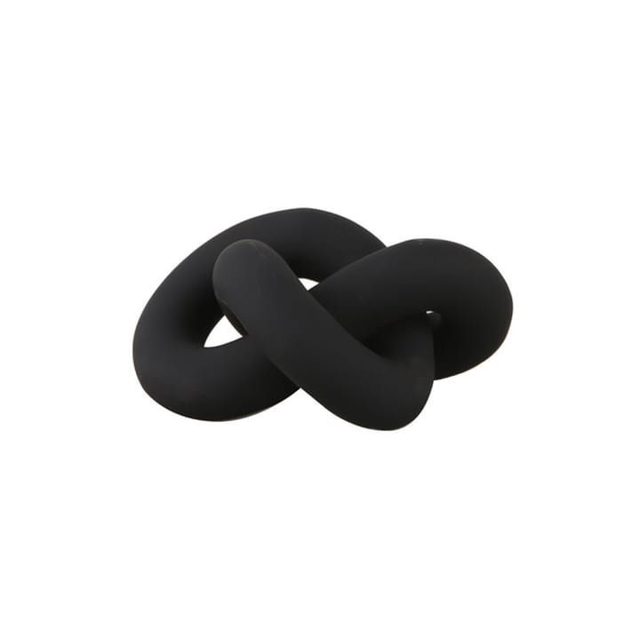 Knot Table μικρό διακοσμητικό - μαύρο - Cooee Design