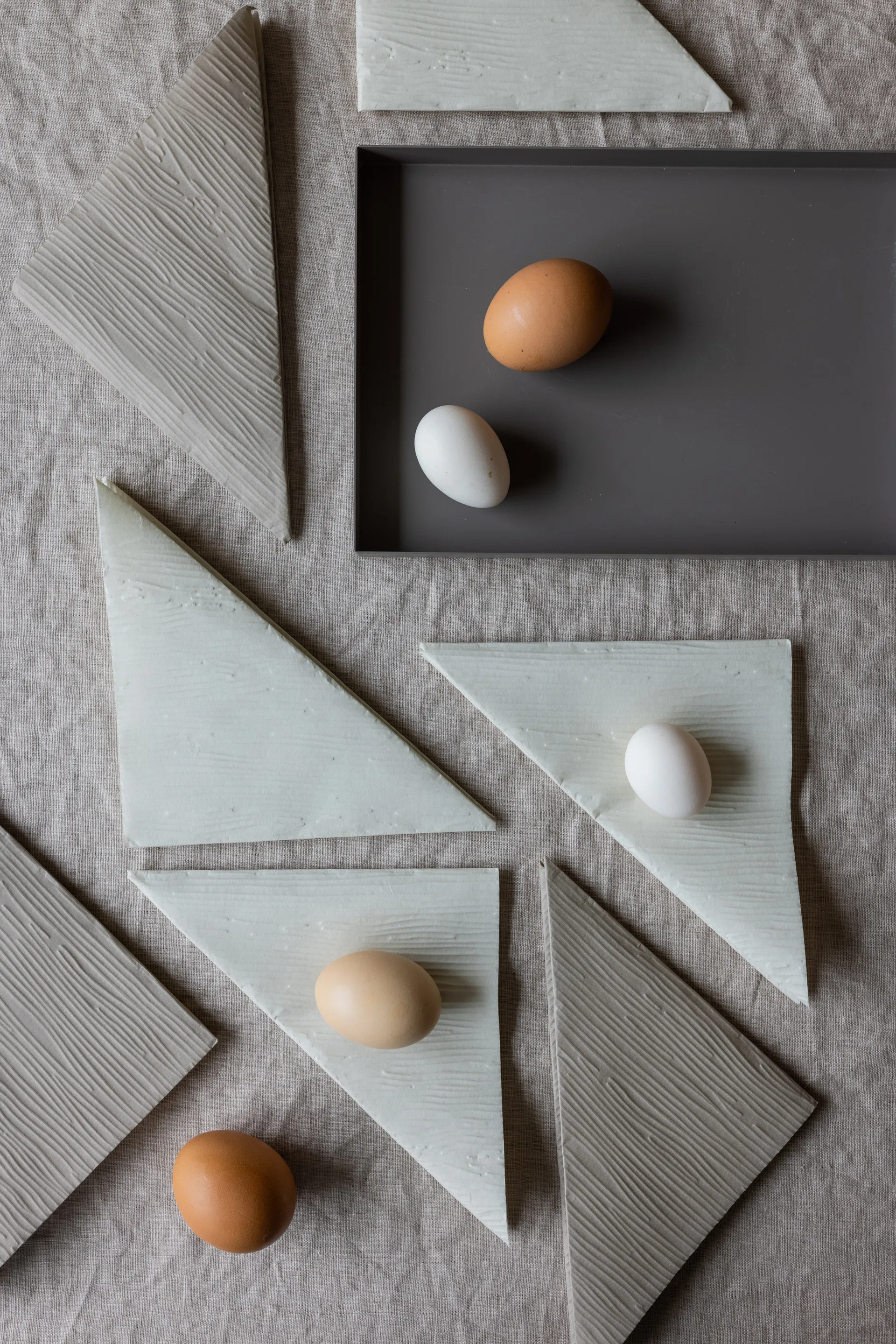 Lines χαρτοπετσέτες 33x33 cm Συσκευασία 18 τεμαχίων, Άμμος Cooee Design