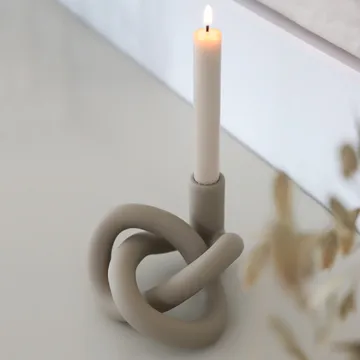 Lykke One κηροπήγιο - άμμος - Cooee Design