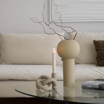 Lykke One κηροπήγιο - άμμος - Cooee Design