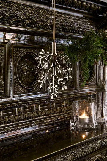 Mistletoe κρεμαστό στολίδι 2 τεμ. - Ανοξείδωτος χάλυβας, 20 εκ. - Cooee Design