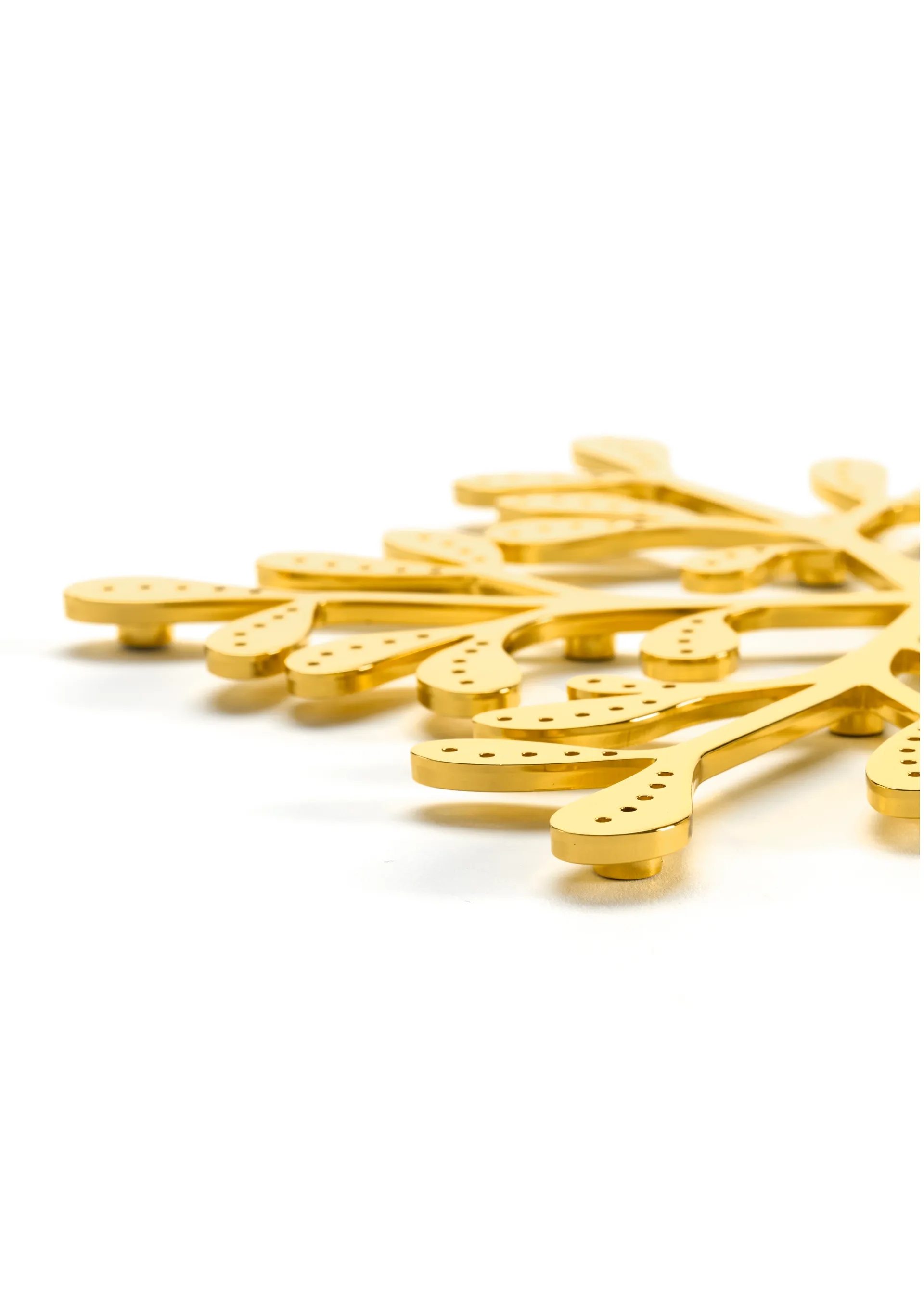 Mistletoe σουβέρ Ø20 εκ., Ορείχαλκος Cooee Design