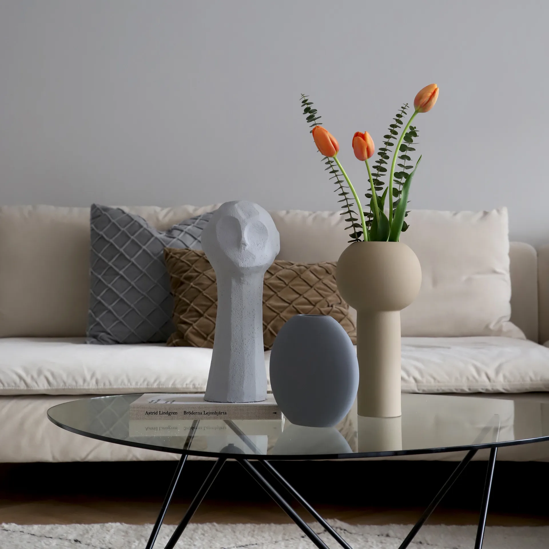 Pastille βάζο 20 cm, Γκρι Cooee Design