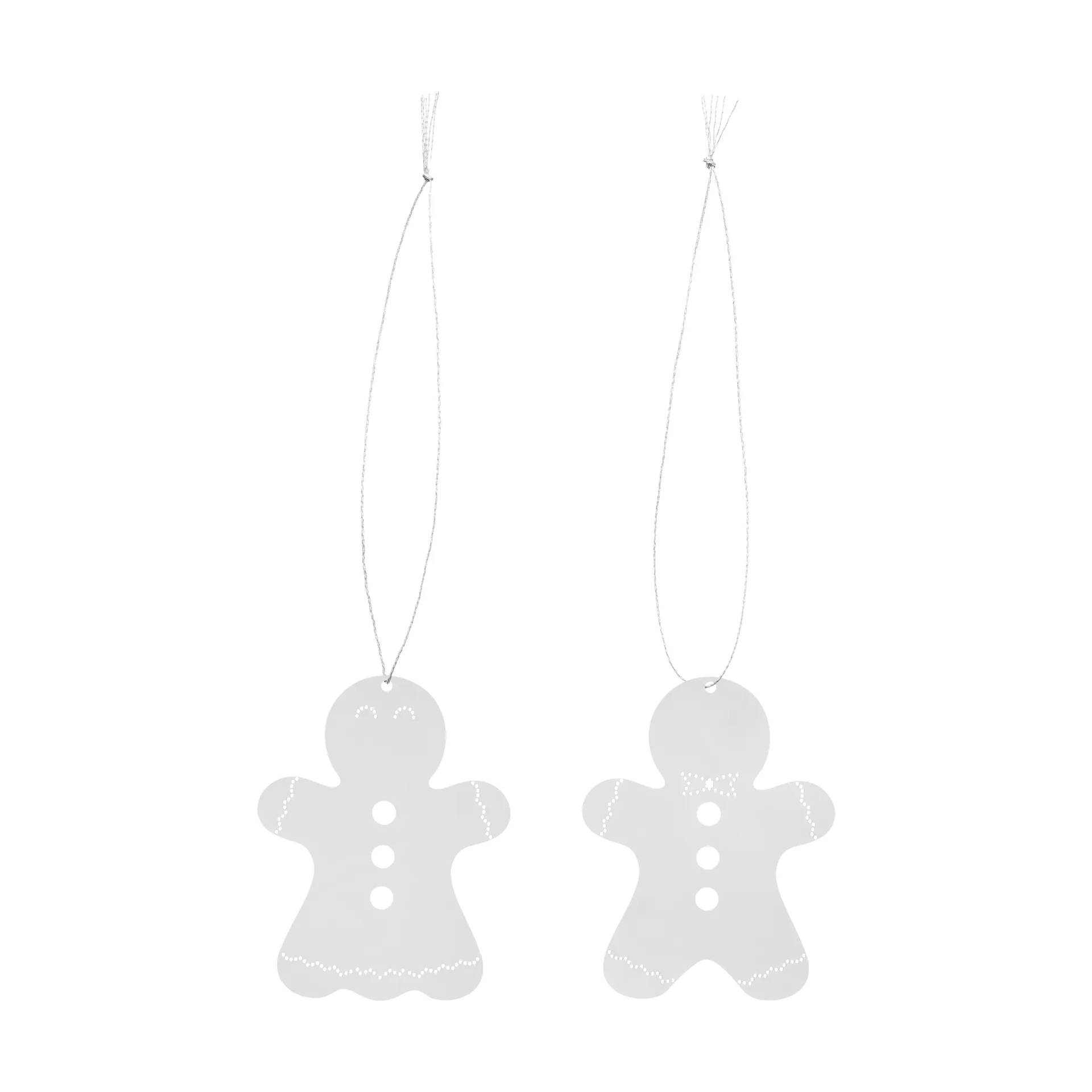 Χριστουγεννιάτικη διακόσμηση pepparkaka 6 εκ., Ανοξείδωτο ατσάλι Cooee Design