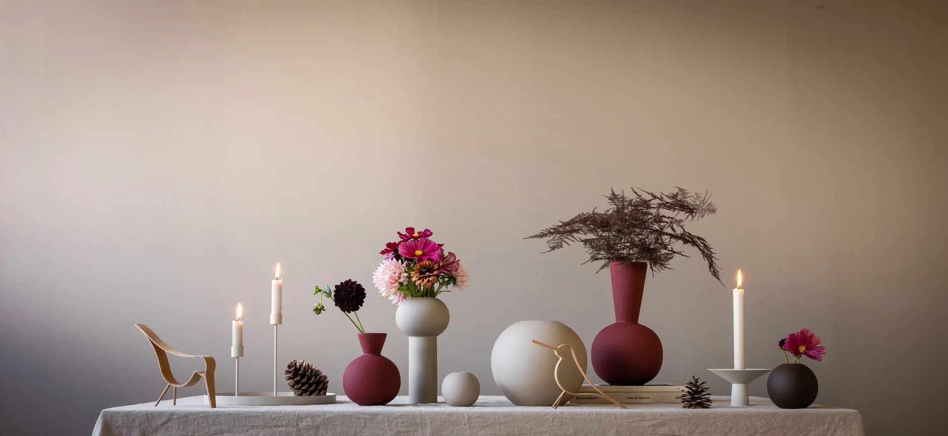 Pillar βάζο 24 cm, Άμμος Cooee Design