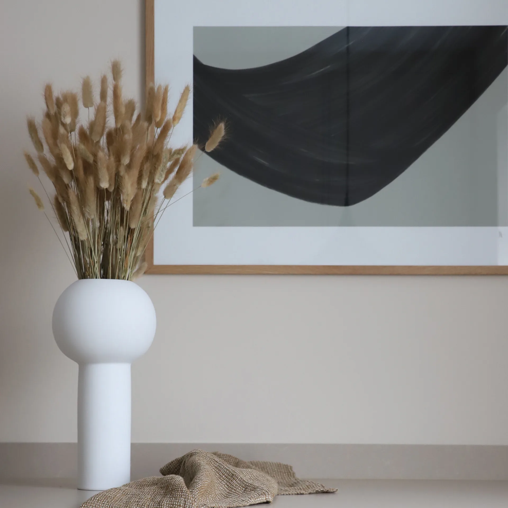 Pillar βάζο 32 cm, Λευκό Cooee Design