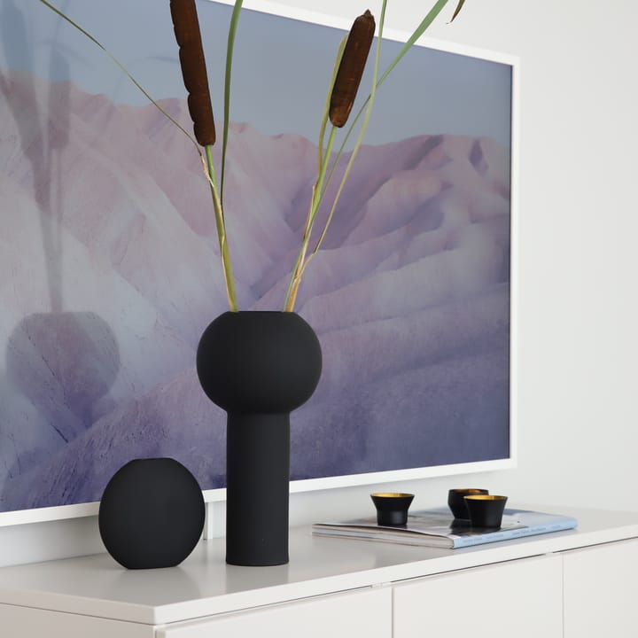 Pillar βάζο 32 cm, Μαύρο Cooee Design