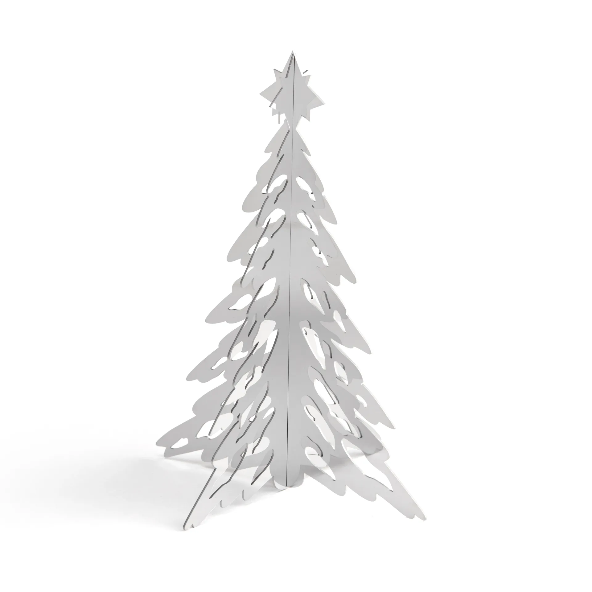 Pinetree διακοσμητικό δέντρο 15 εκ, Stainless Steel Cooee Design