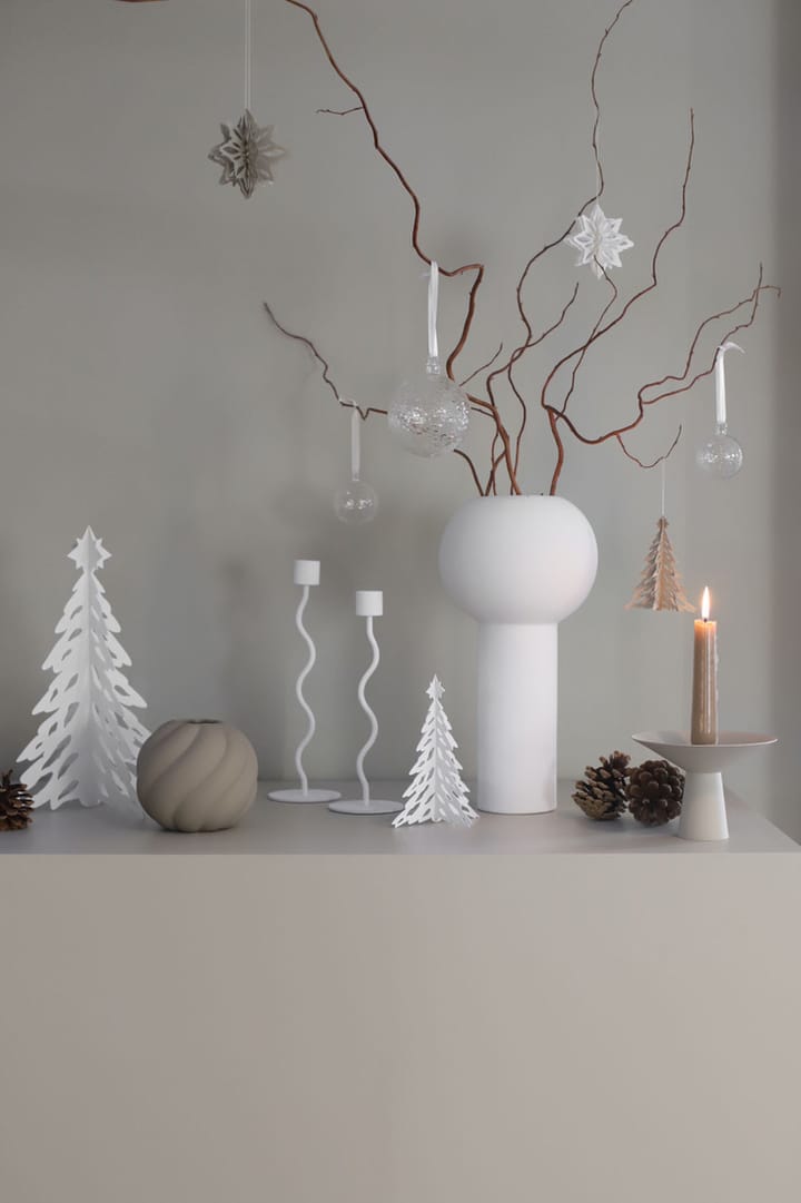 Pinetree διακοσμητικό έλατο 20 εκ., Άσπρο Cooee Design