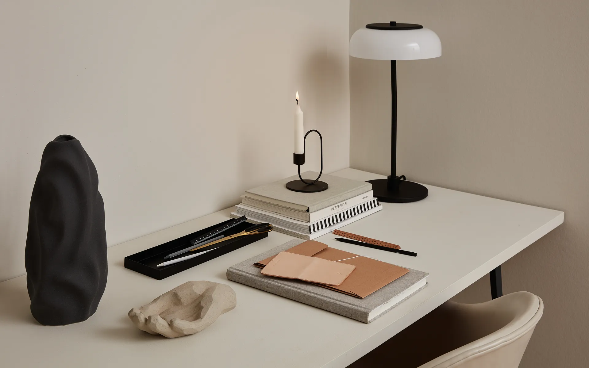 Swoop κεριά, μαύρο Cooee Design