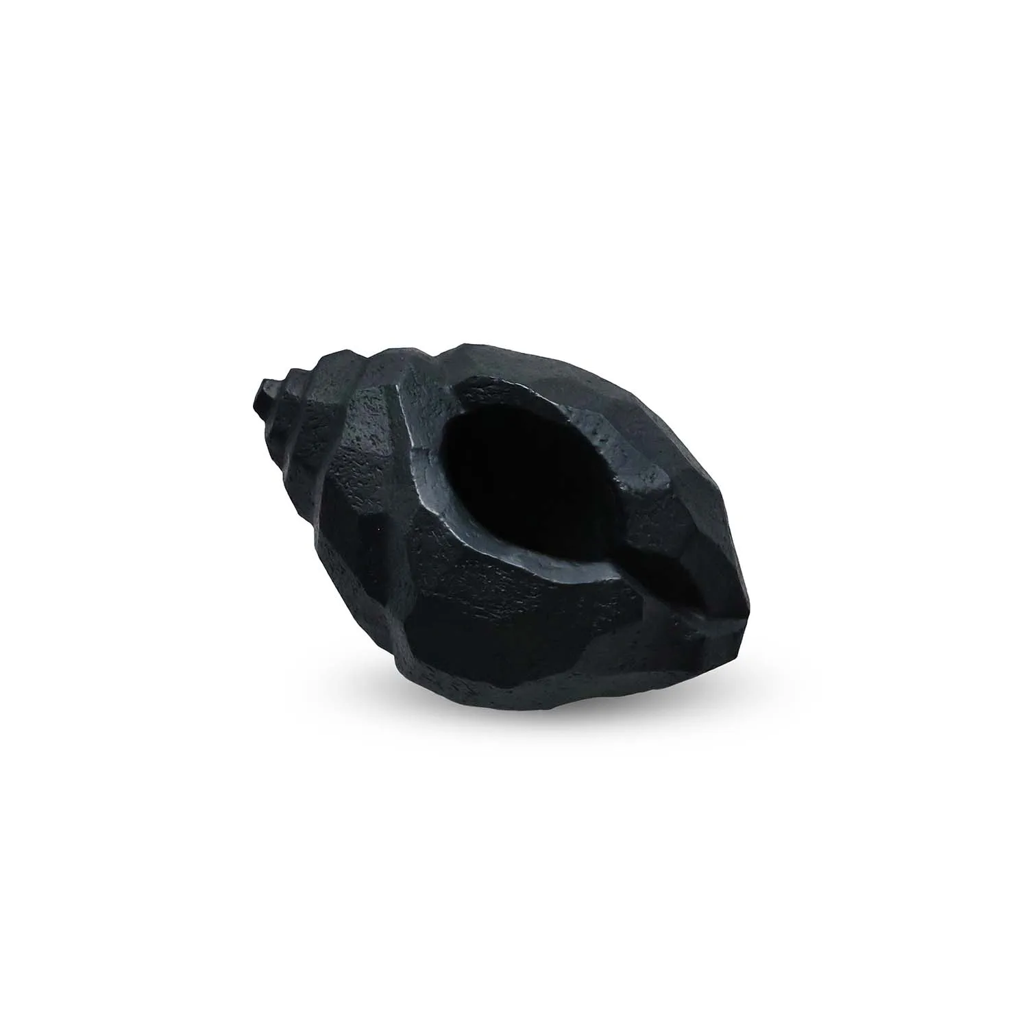 The Pear Shell γλυπτό 16 cm, Κάρβουνο Cooee Design