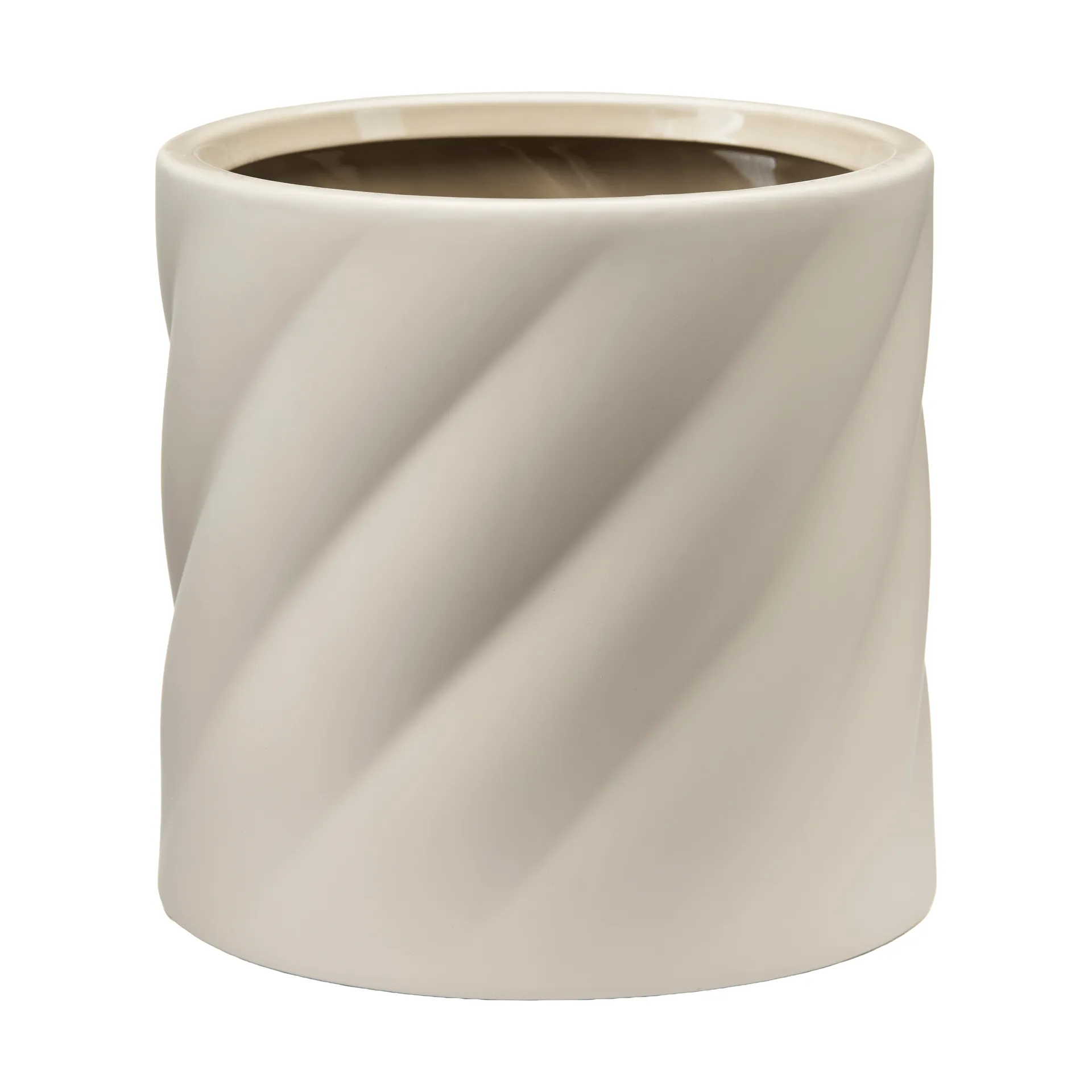 Twist γλάστρα, Άμμος, μεσαίο Ø19 εκ. Cooee Design