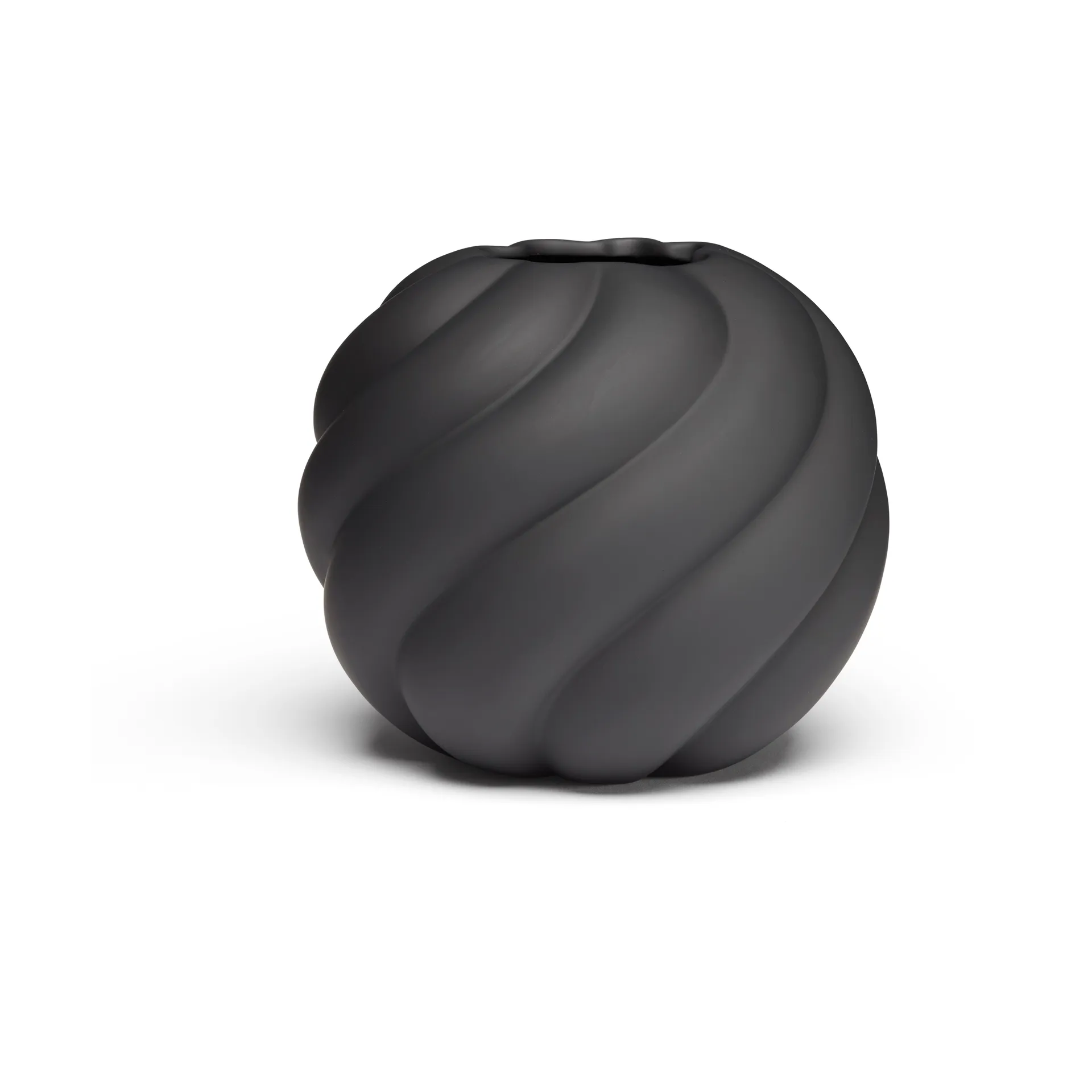 Βάζο Twist ball 12 cm, Black Cooee Design