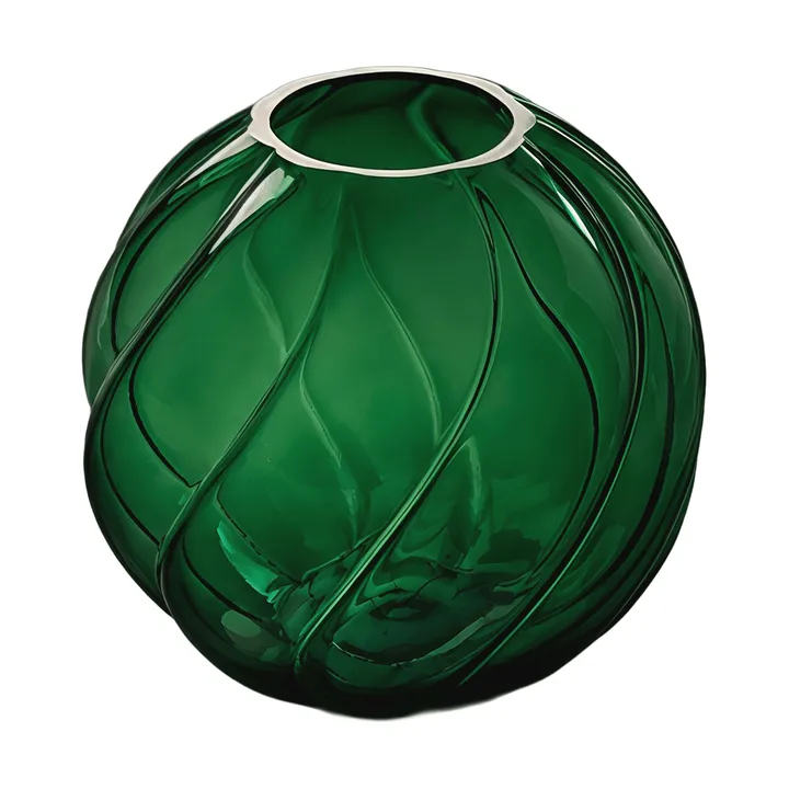 Βάζο Twist ball 12 cm - Forest green - Cooee Design