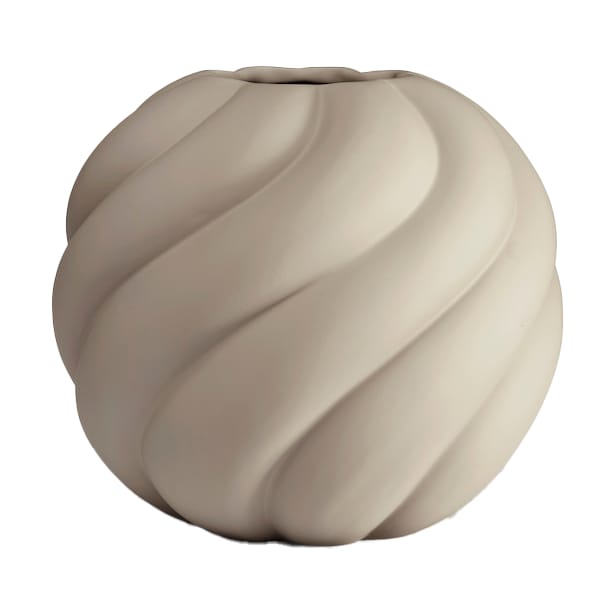 Βάζο Twist ball 12 cm - Sand - Cooee Design