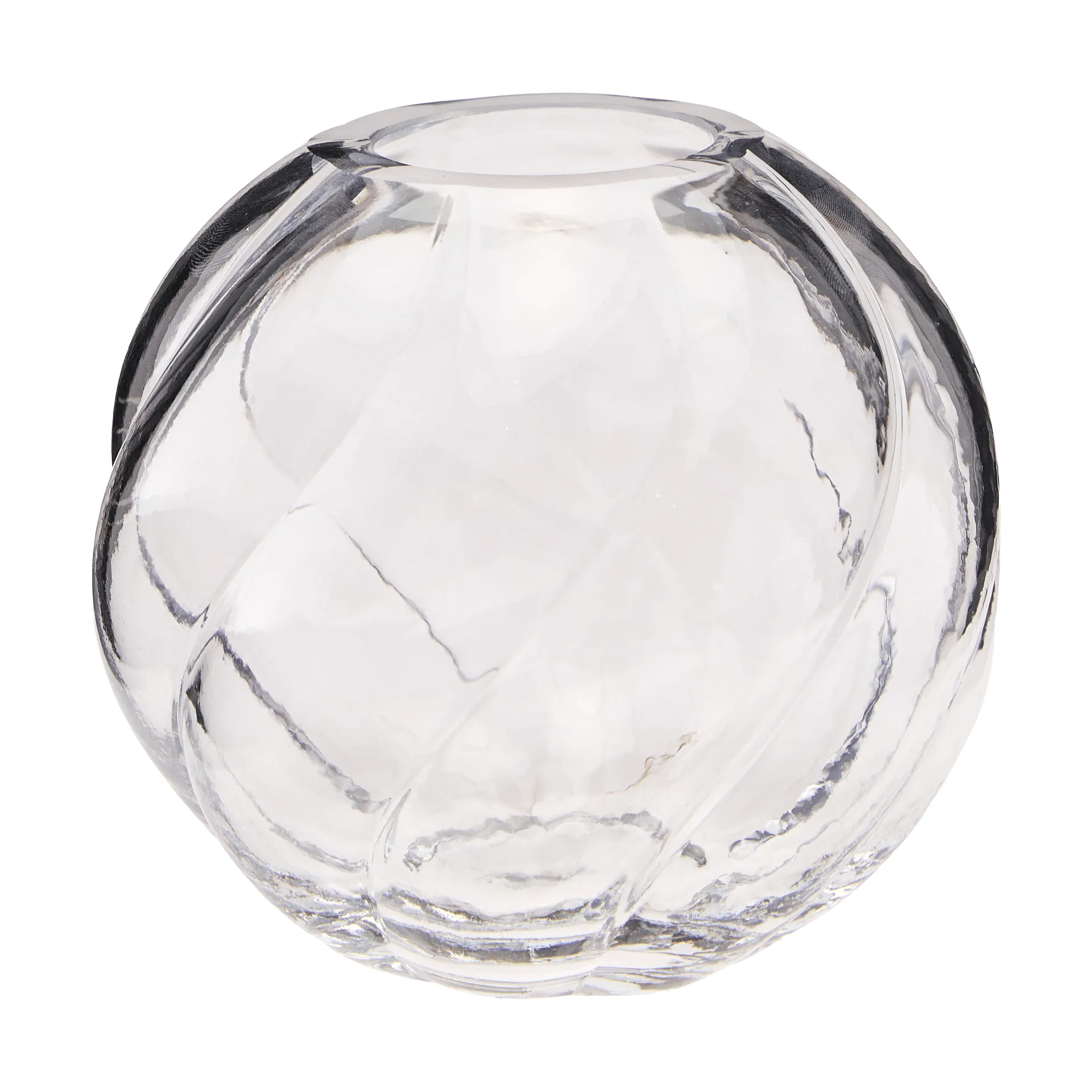 Βάζο Twist ball 12 cm, Διάφανο Cooee Design