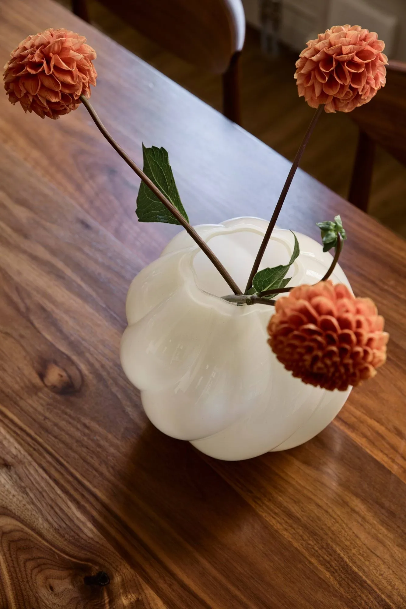 Twist ball βάζο 20 cm, Butter yellow Cooee Design