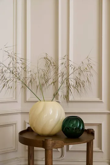 Twist ball βάζο 20 cm - Butter yellow - Cooee Design