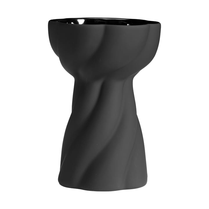 Twist bulb βάζο 12,8 cm, Black Cooee Design